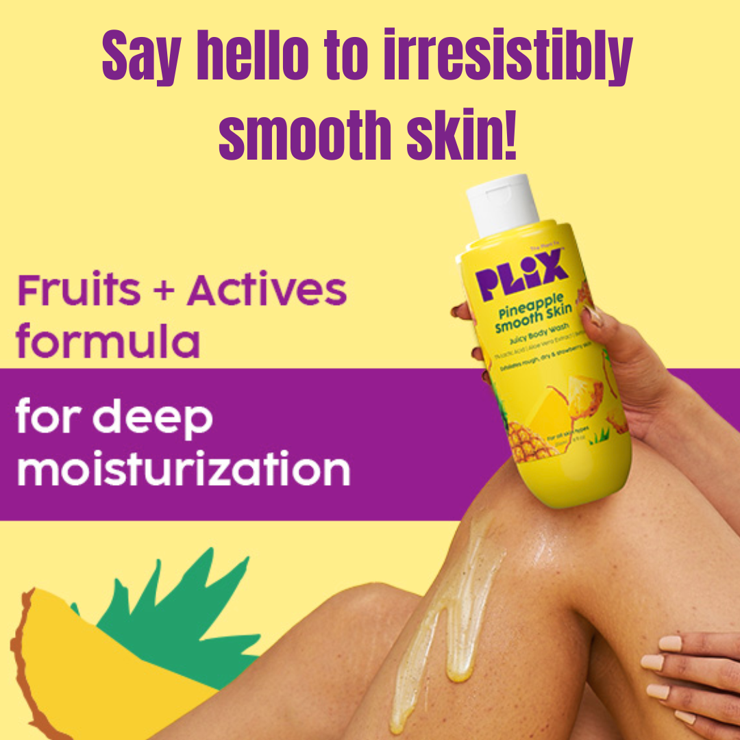 Plix Exfoliating Body Wash (Tan Removal & Instant Brightening)