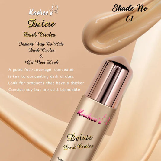 Buy Kashee's delete dark circle concealer and Get Blender free