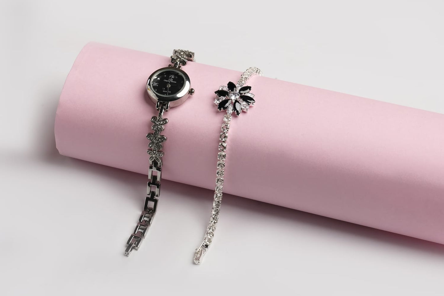 πΈ Blooming Beauty - 6PCS Silver Jewelry Set for Timeless Elegance πΈ