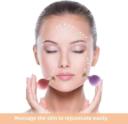Vacuum Cupping For Facial Massage