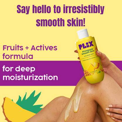 Plix Exfoliating Body Wash (Tan Removal & Instant Brightening)