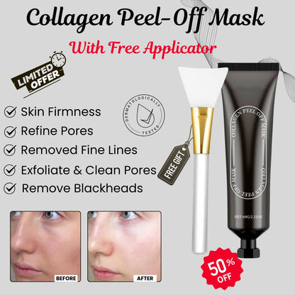 Collagen Wrapping Peel Off Mask with Free Applicator