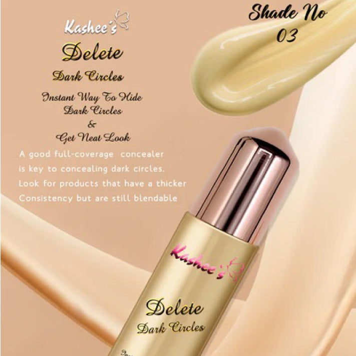 Buy Kashee's delete dark circle concealer and Get Blender free