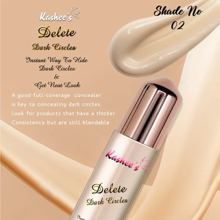 Buy Kashee's delete dark circle concealer and Get Blender free