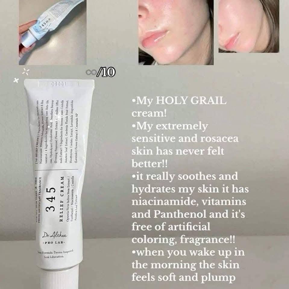 Dr.Althea 345 Soothing Relief Cream - For Sensitive & Acne prone Skin